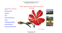 Desktop Screenshot of bergabacken.se